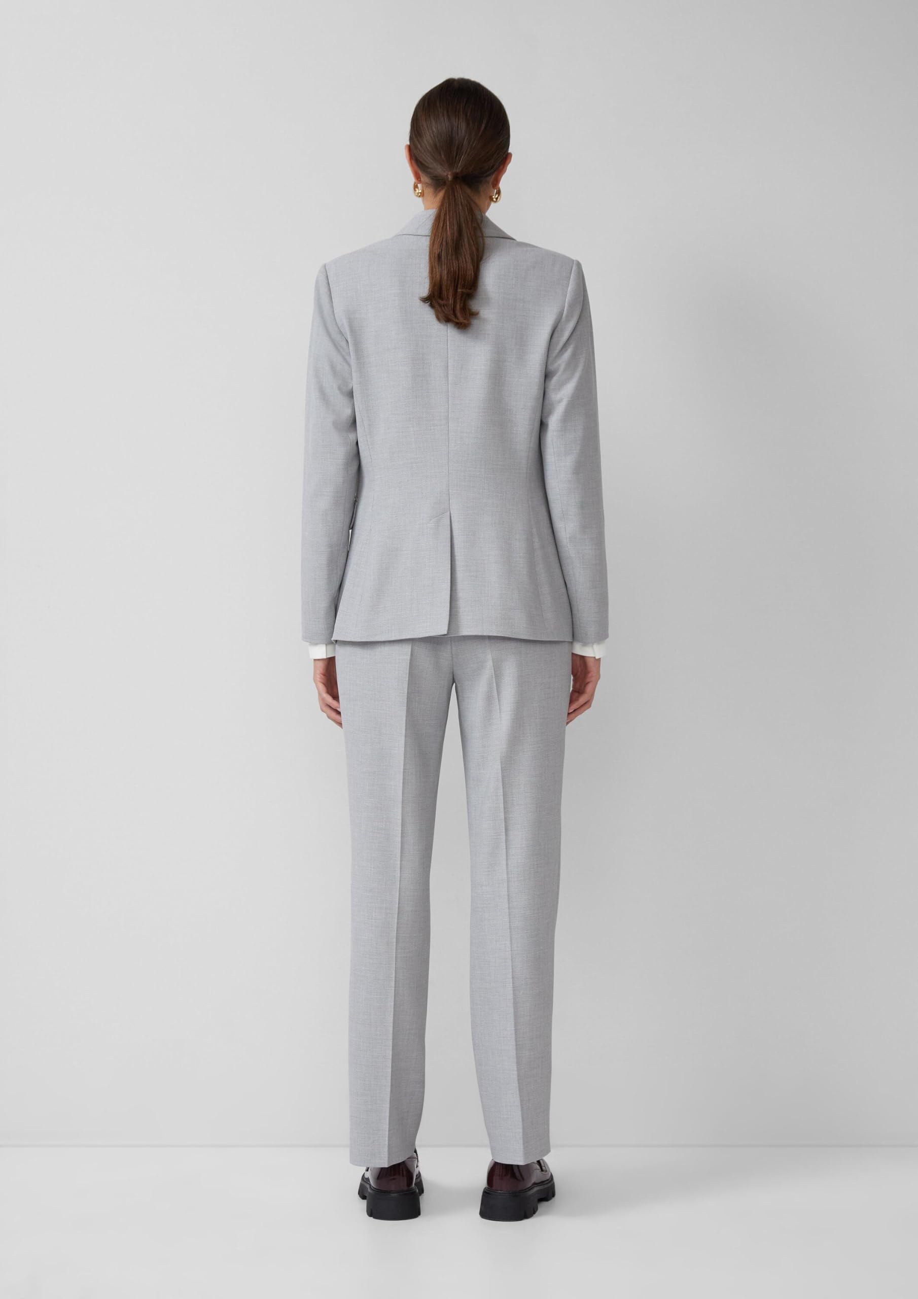 s.Oliver Taillierter Viskosemix-Blazer Struktur Gr. 40