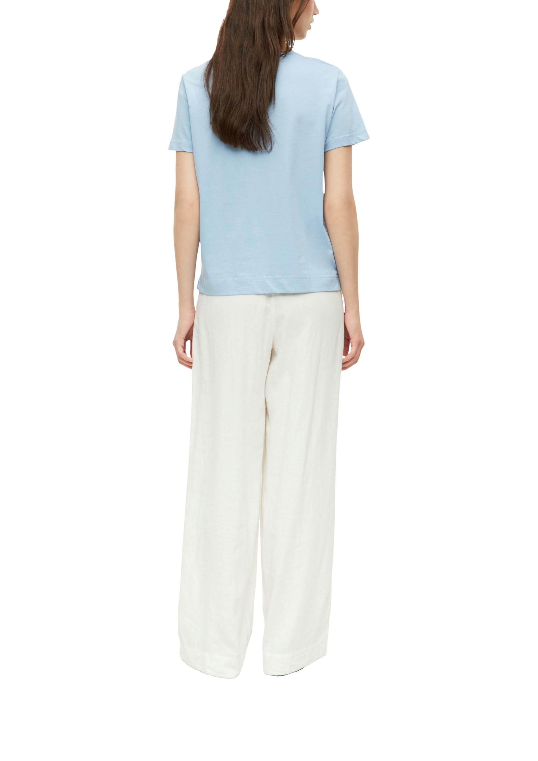 s.Oliver RED LABEL T-Shirt Damen V-Ausschnitt Baumwolle