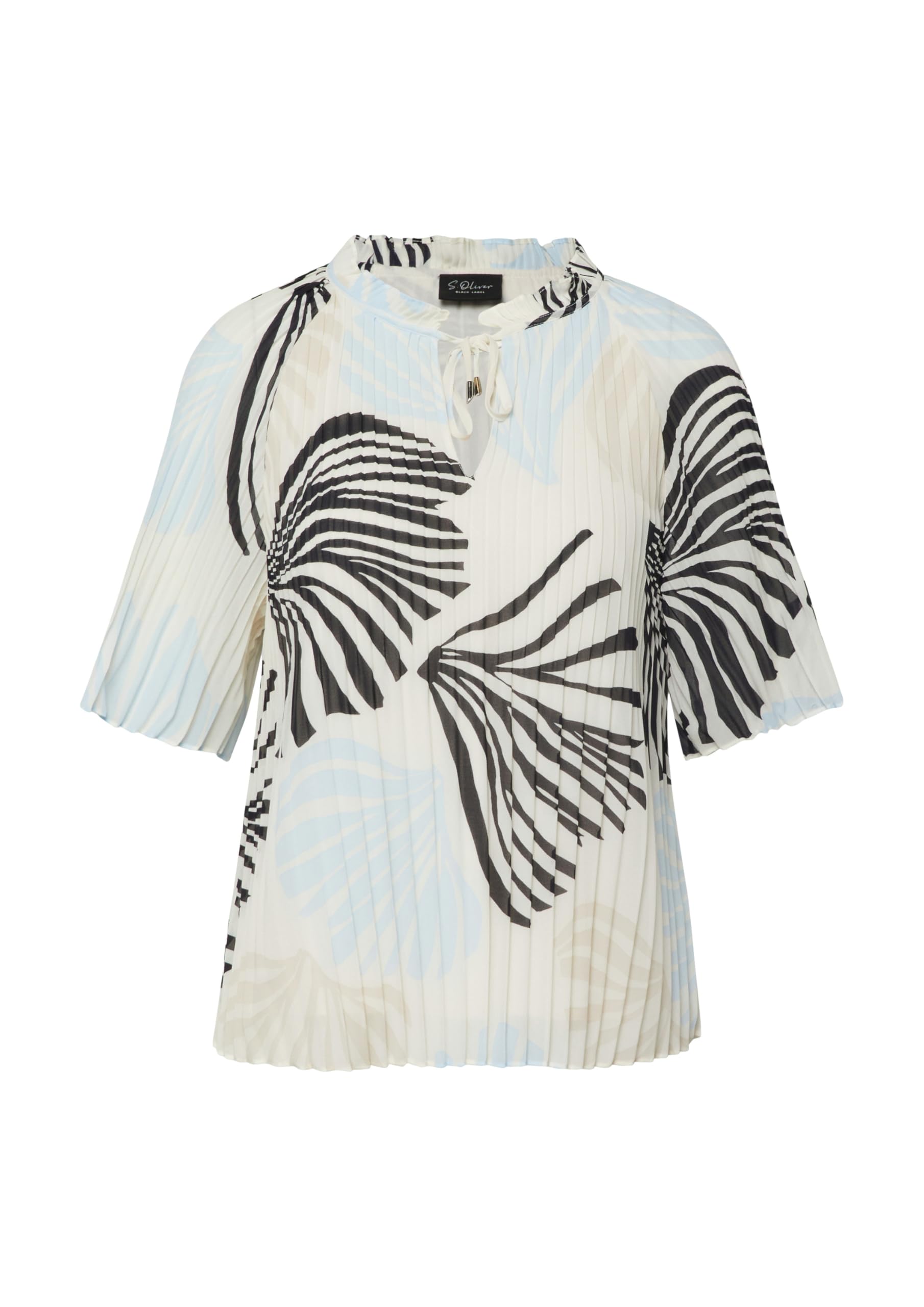 s.Oliver Black Label 2175250 Plissée-Bluse 03a5 Gr. 42