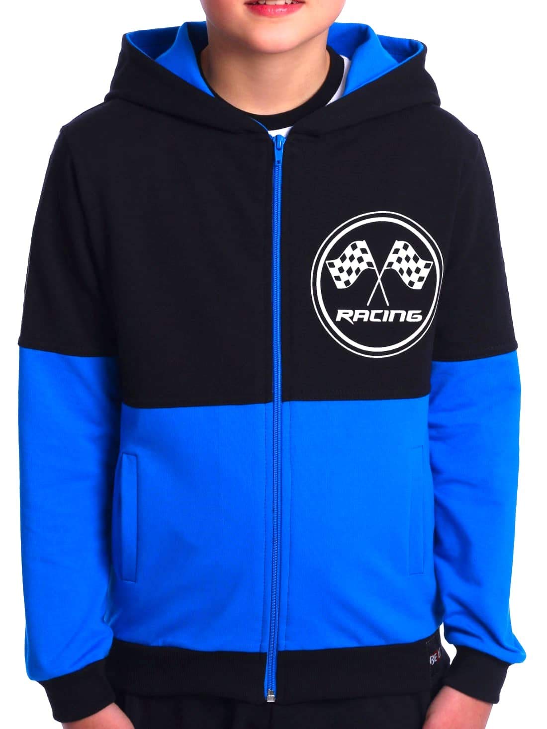 BEZLIT Racing Print Sweatjacke mit Kapuze 104-164 für Jungen