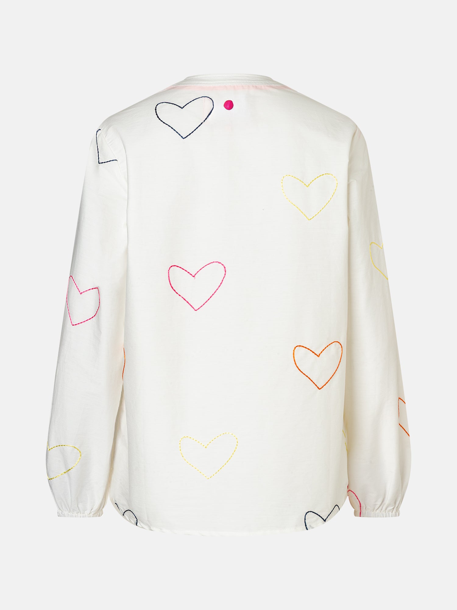 Lieblingsstück EnricaL Bluse white Herz Baumwolle