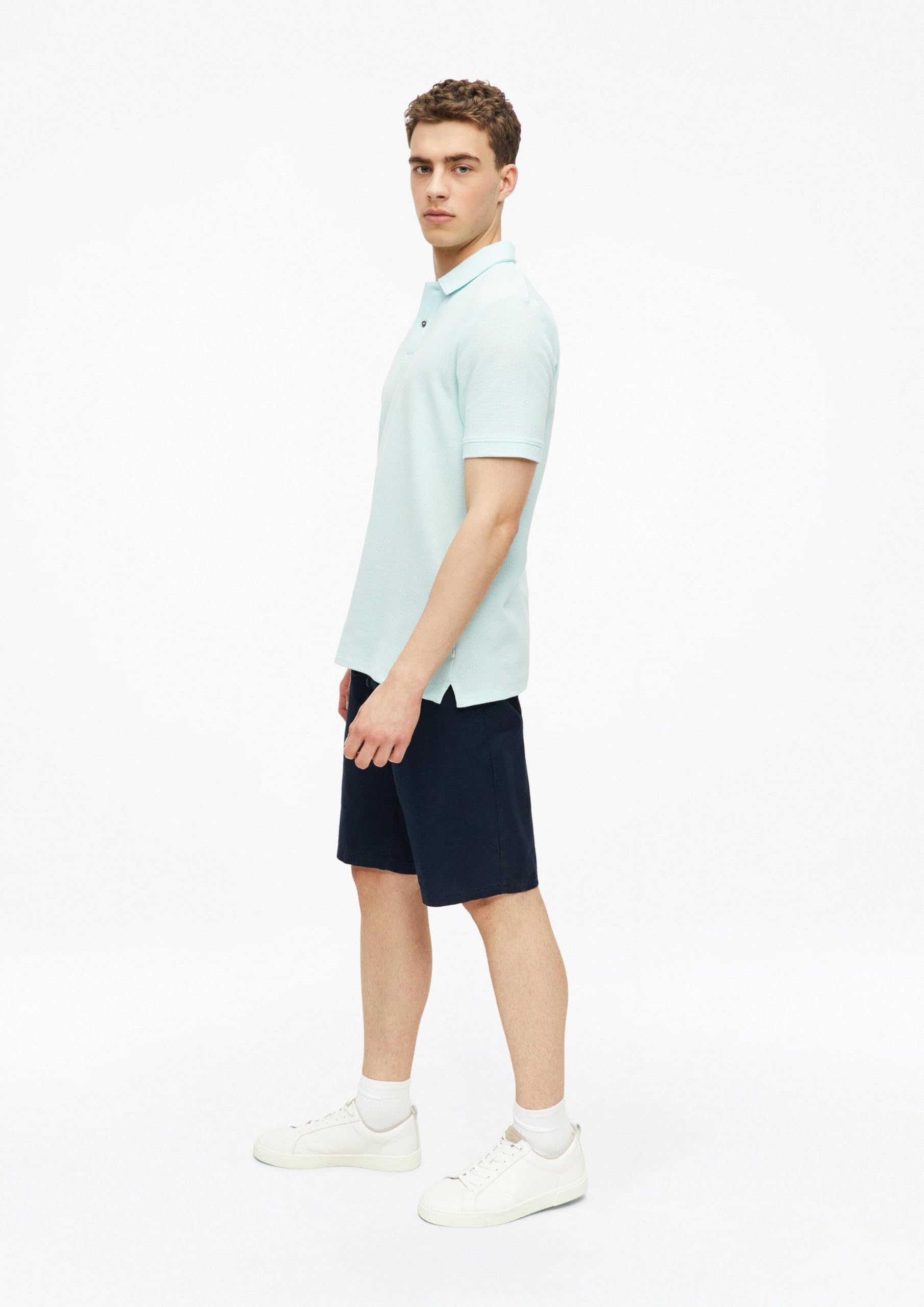 s.Oliver Junior 2178232 Poloshirt S Blue Green