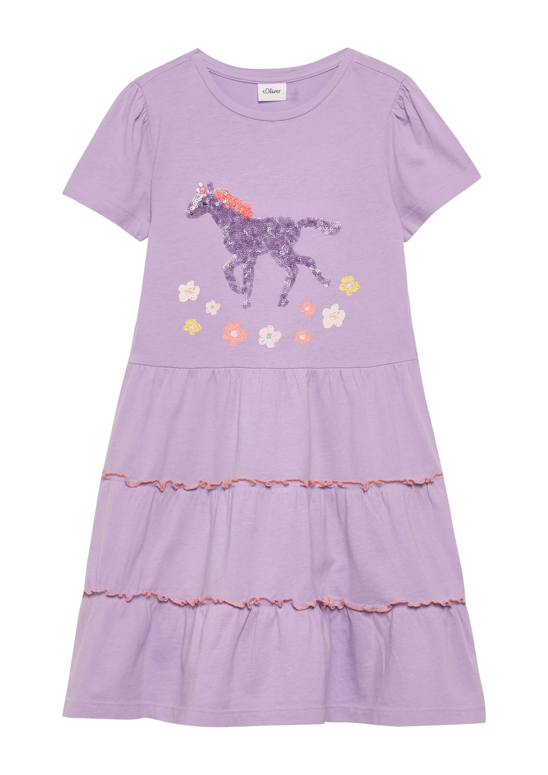 s.Oliver Junior 2178181 Kleid Pailletten Gr. 104