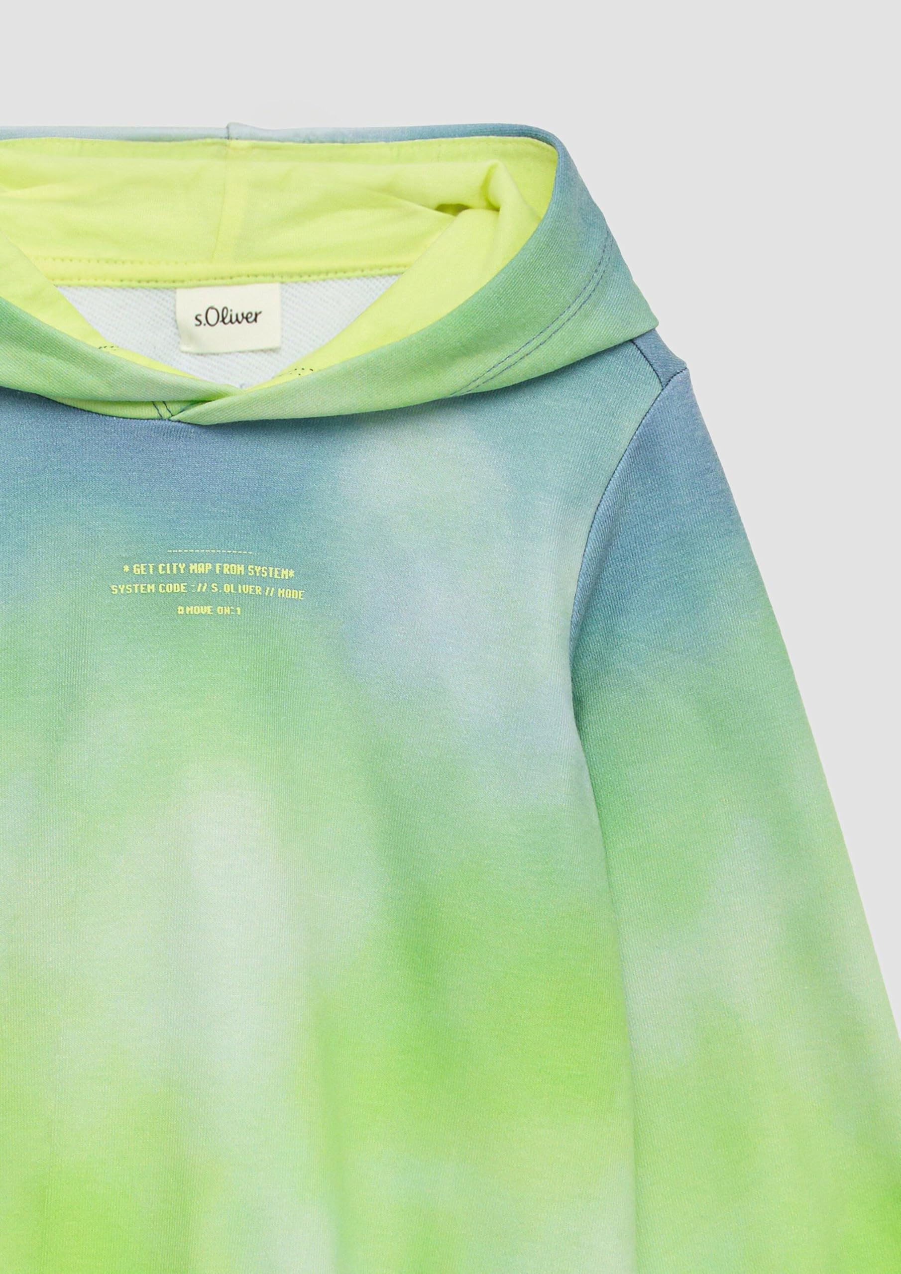 s.Oliver RED LABEL Hoodie Farbverlauf Gr. 104-110