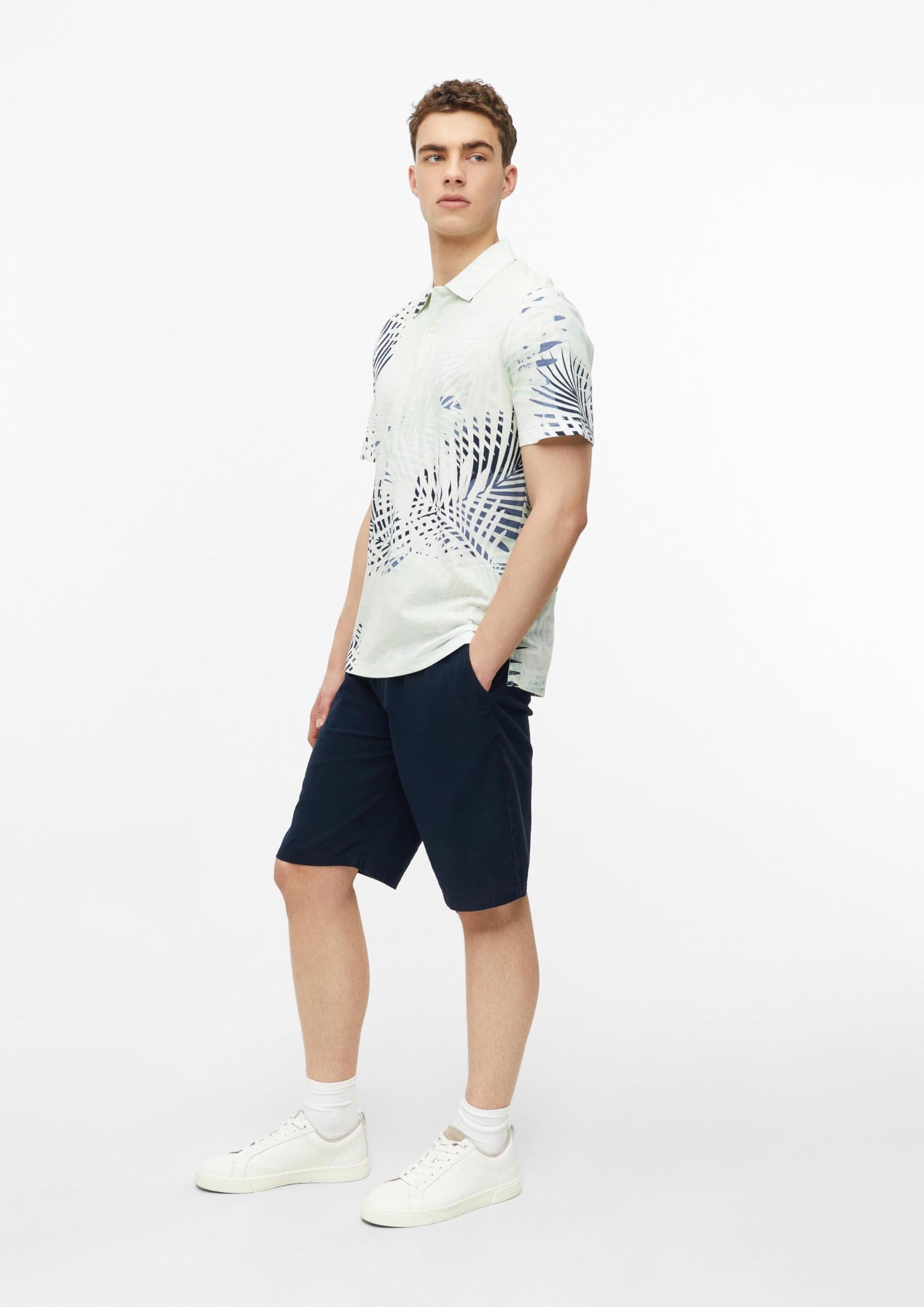 s.Oliver Junior Polo-Shirt Herren Regular Fit Print