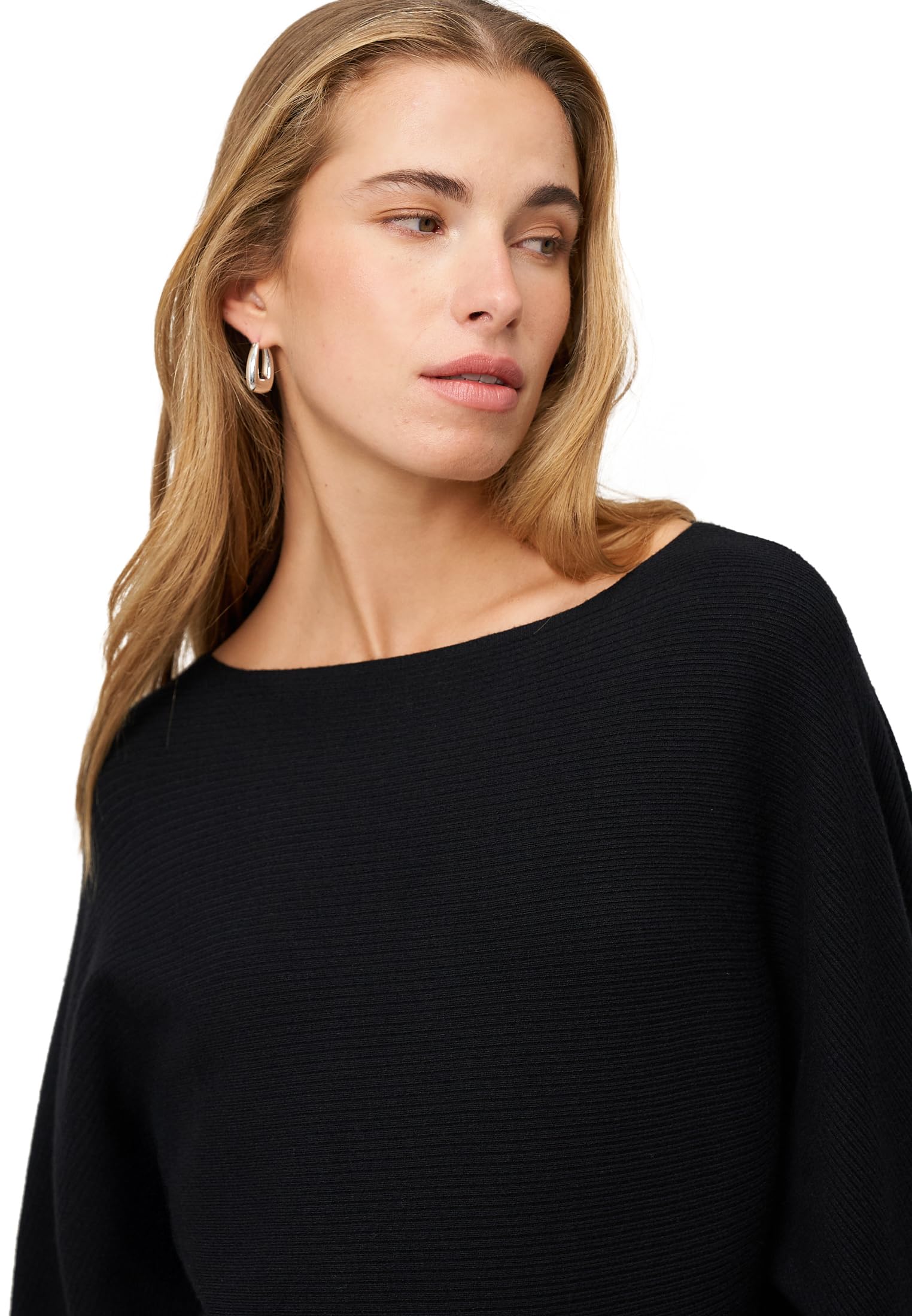 zero Strickkleid strukturiert U-Boot Black Beauty Gr.40