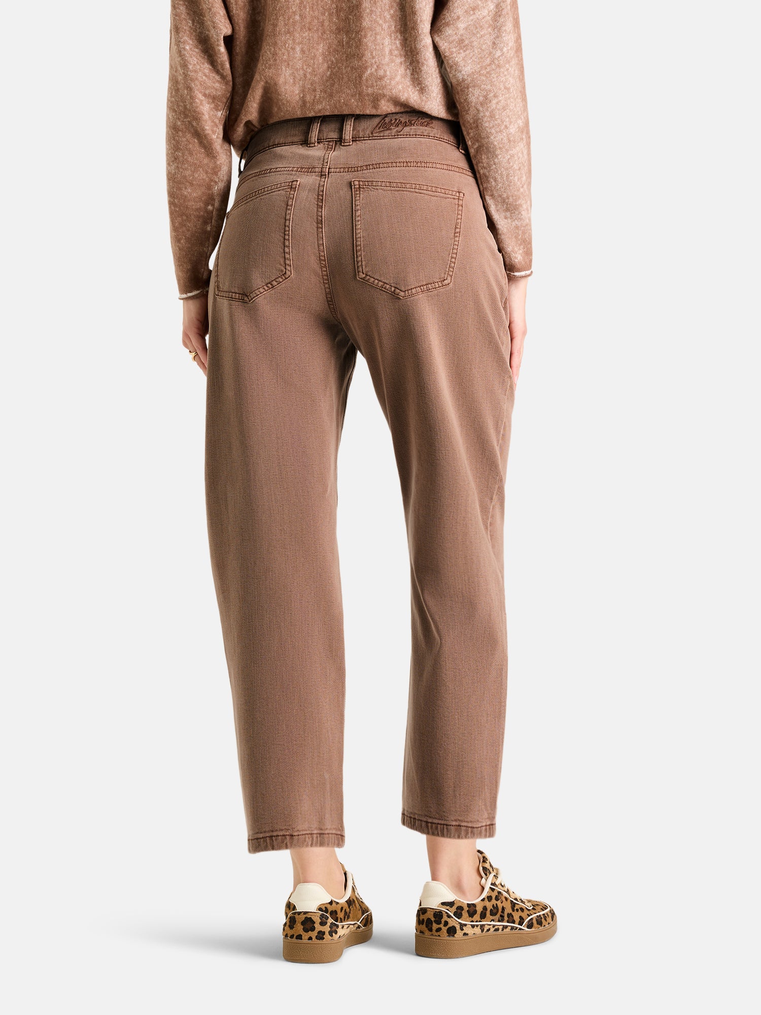 Lieblingsstück Jeanshose Elasthan brownie Lyocell