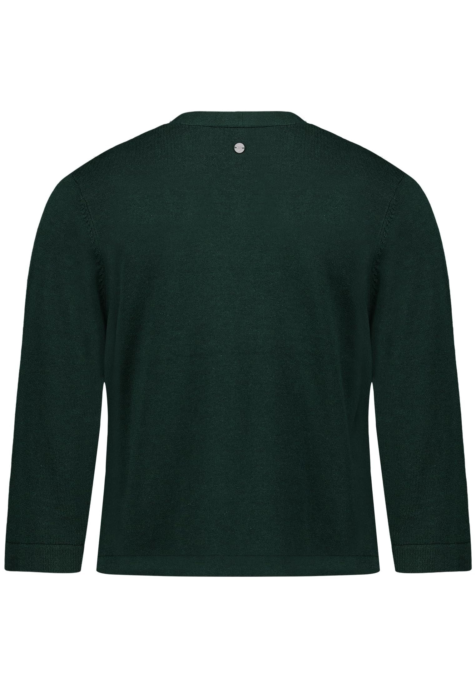 zero Feinstrickjacke 3/4 Arm Green Forest Gr.40 Feinstrick
