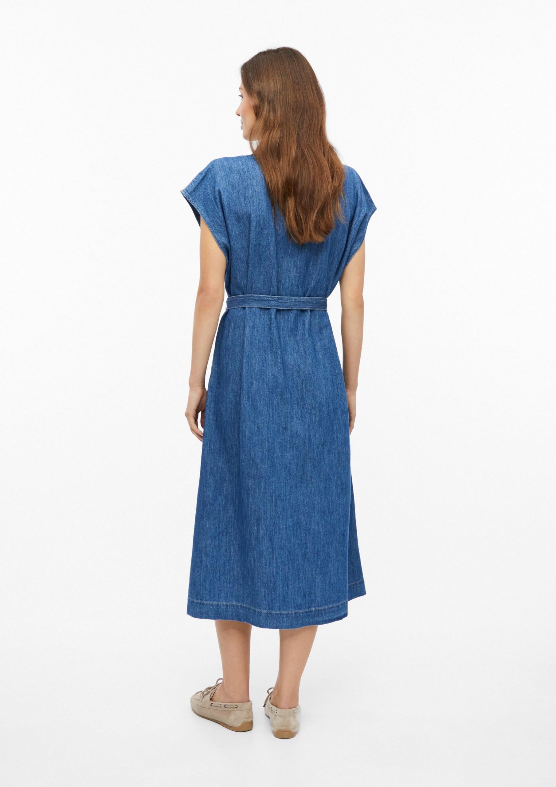 s.Oliver 2176478 Midi Jeanskleid Damen Denim
