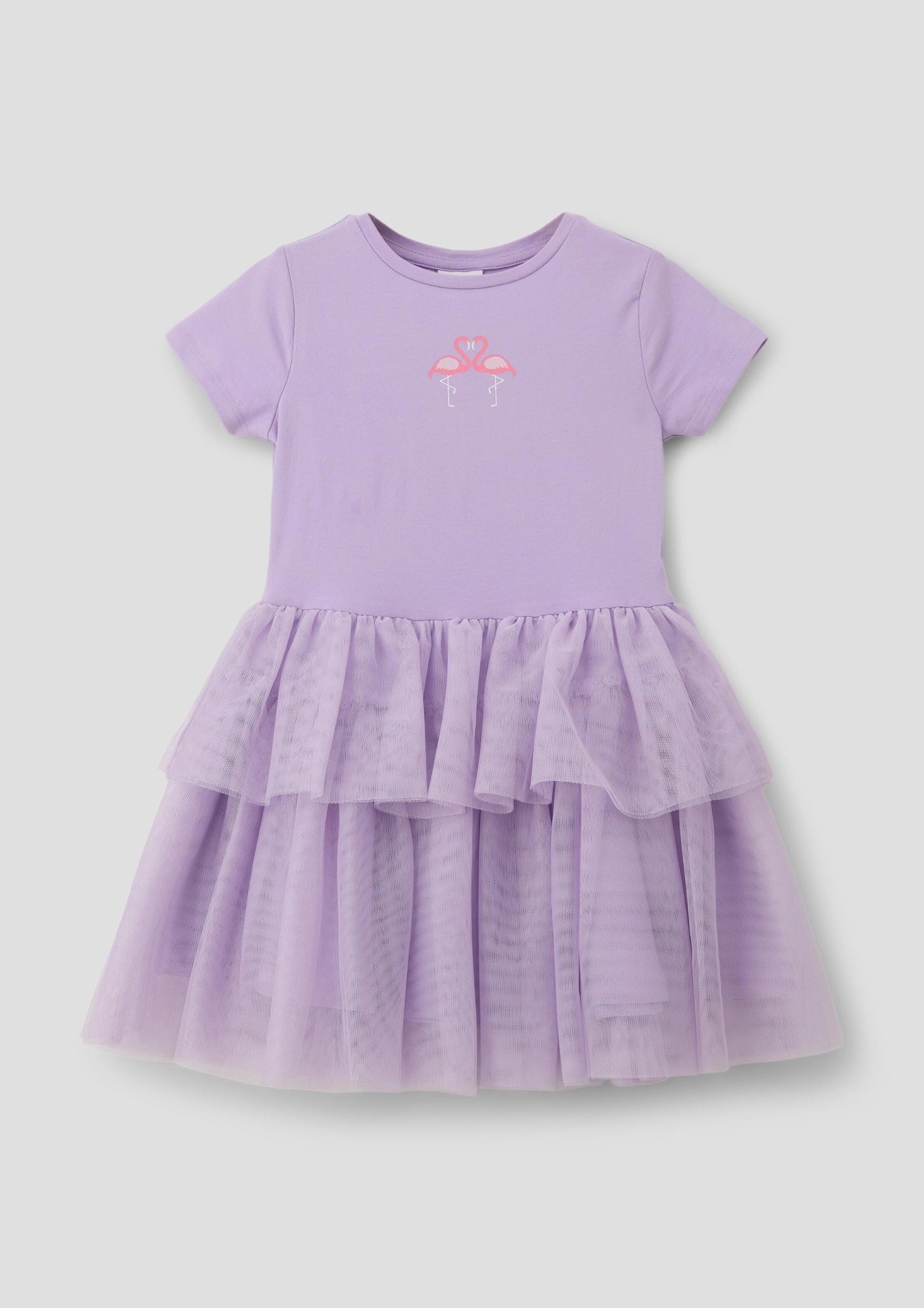 s.Oliver Minikleid Layering-Detail Lavendel