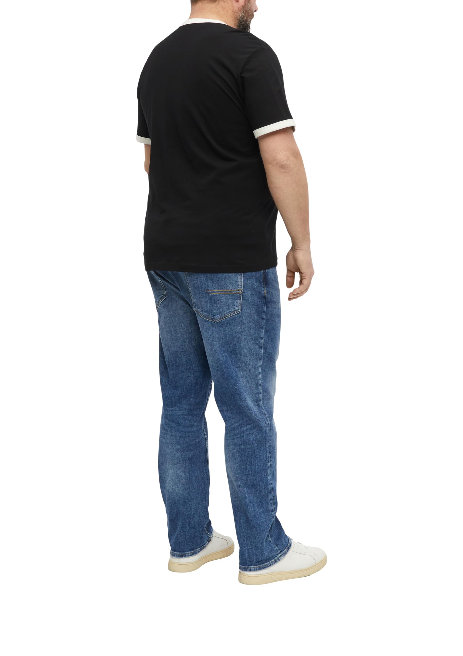 s.Oliver Junior T-Shirt Fußball-Motiv schwarz