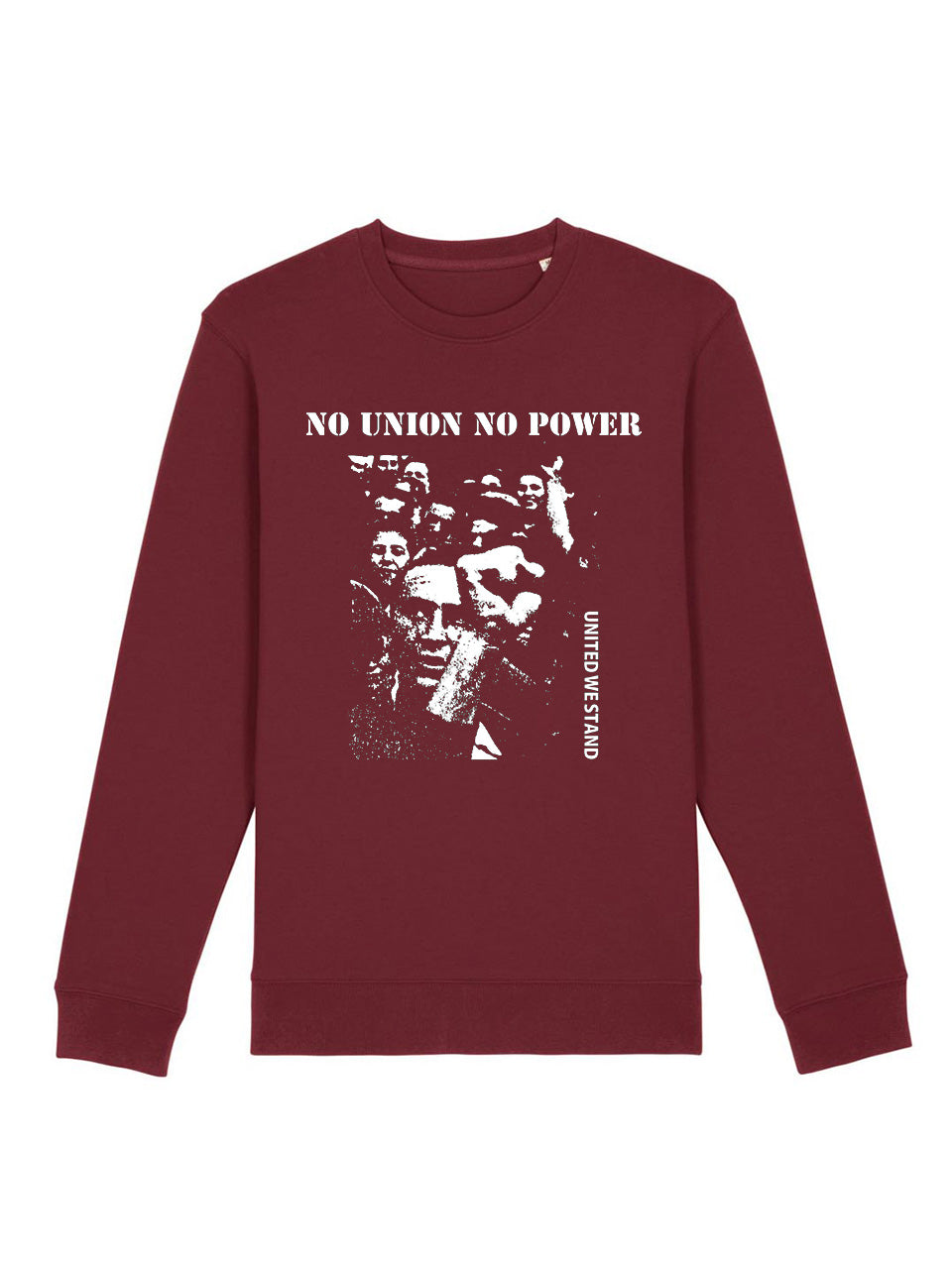 dna merch Keine Einheit Keine Macht Rundhalspullover Biobaumwolle