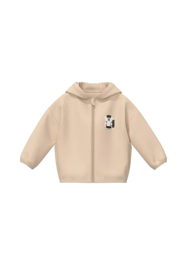 s.Oliver RED LABEL Sweatjacke Kapuze Applikation Gr.80