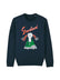 dna merch Gudari Basque Resistance Sweatshirt mit Print