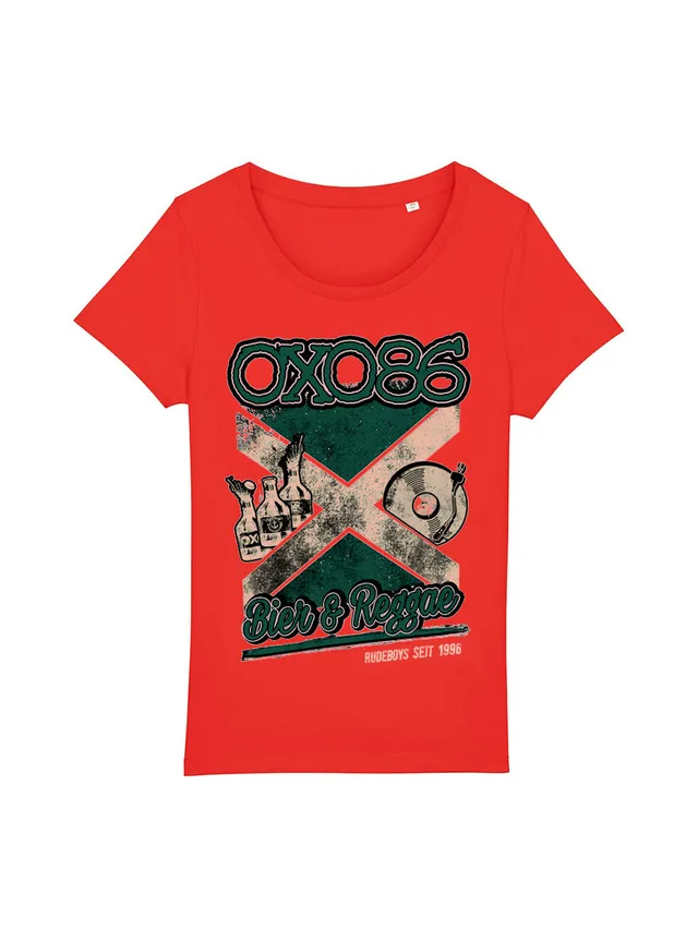 dna merch Oxo 86 Bier & Reggae T-Shirt Damen schwarz