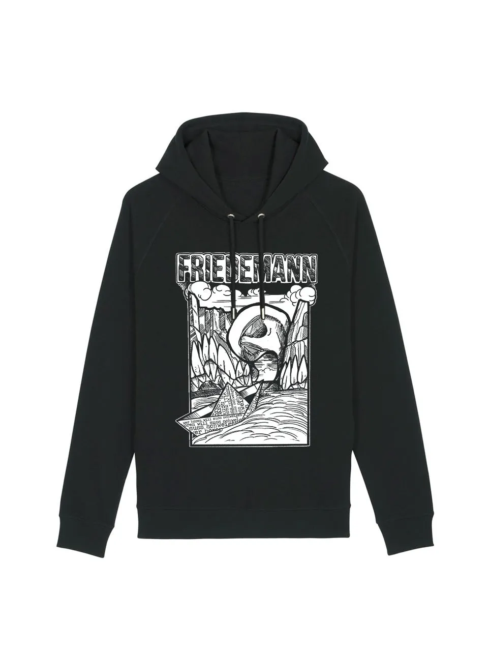 Friedemann Wer Hören Will Muss Schweigen Hoodie Damen