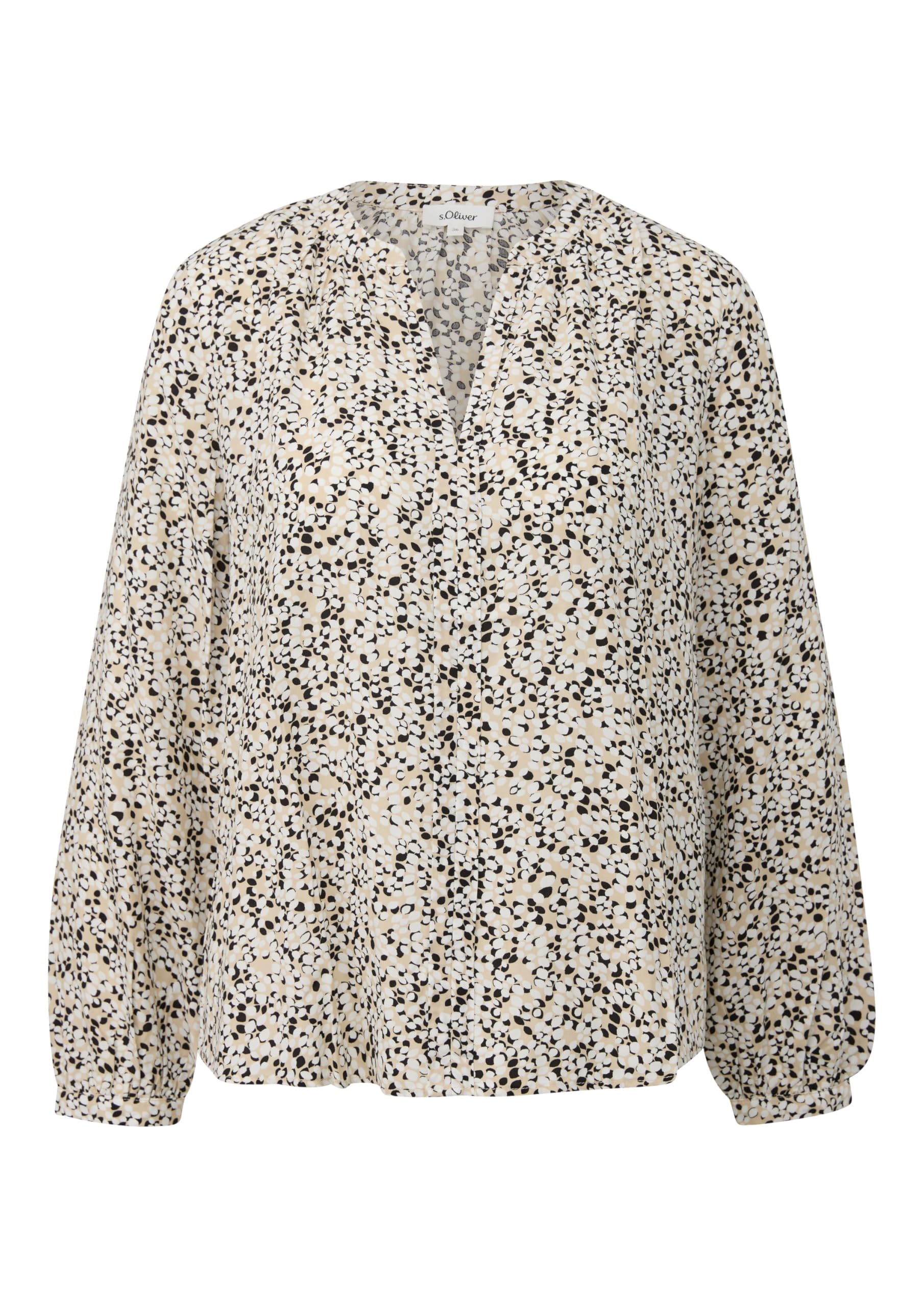 s.Oliver 2174662 Bluse Langarm Allovermuster 1er Pack