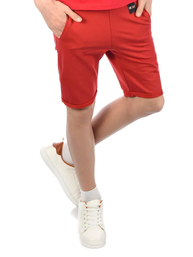 BEZLIT 30046 Jungen Shorts rot Baumwolle