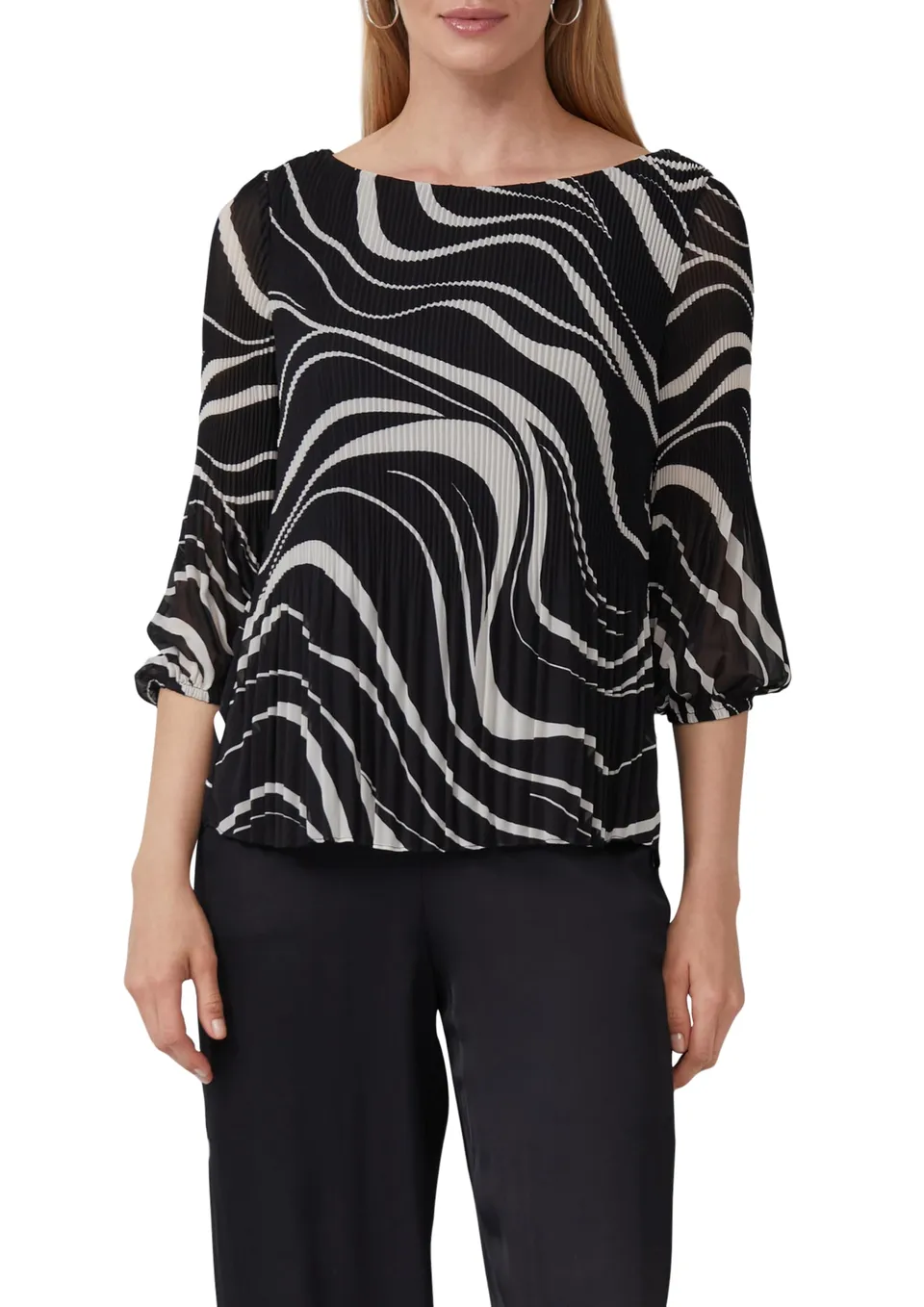 s.Oliver Black Label 2168732 Bluse 3/4 Arm