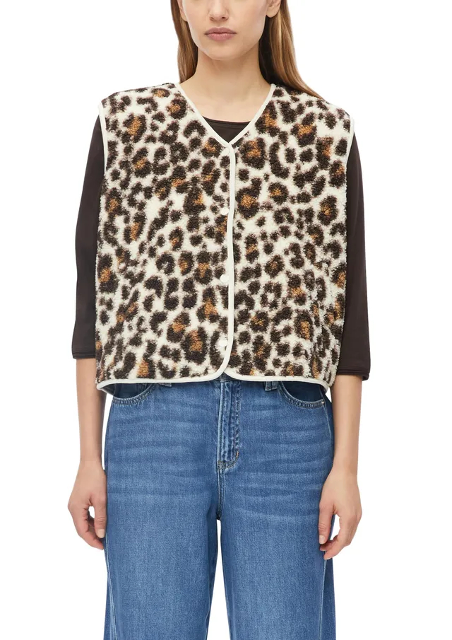 s.Oliver RED LABEL Teddy-Weste Leo Relaxed Fit 40