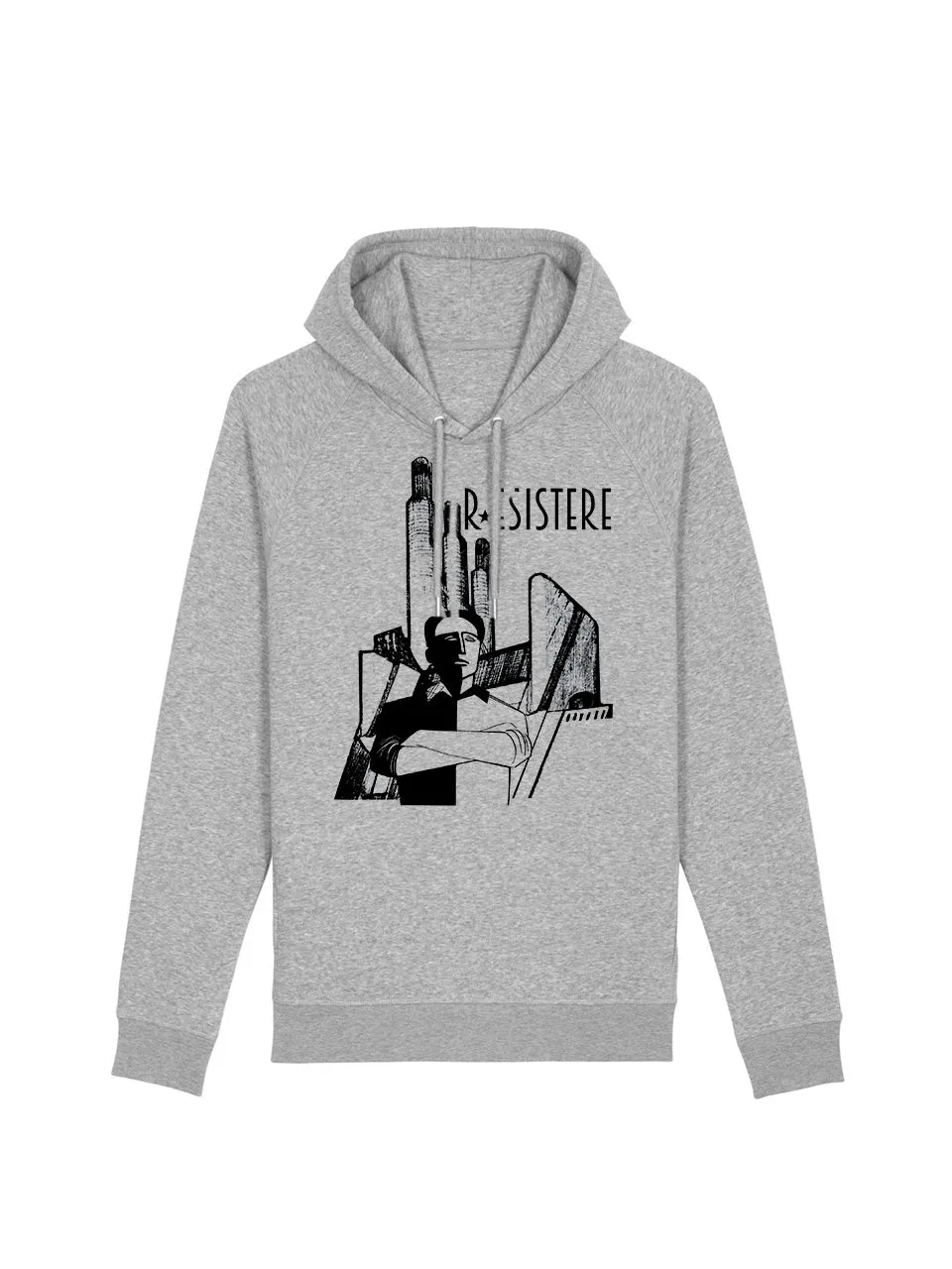 dna merch R Esistere Kapuzenpullover burgunderrot Widerstand