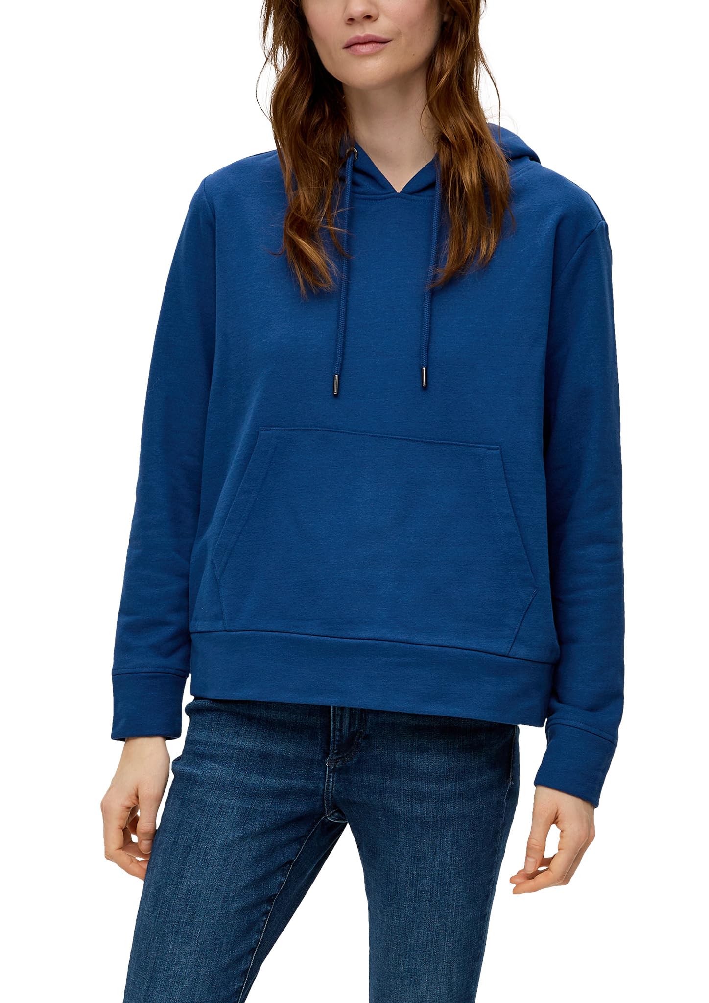 s.Oliver Scuba-Hoodie mit Seitenschlitzen Gr. 40 mit Kapuze