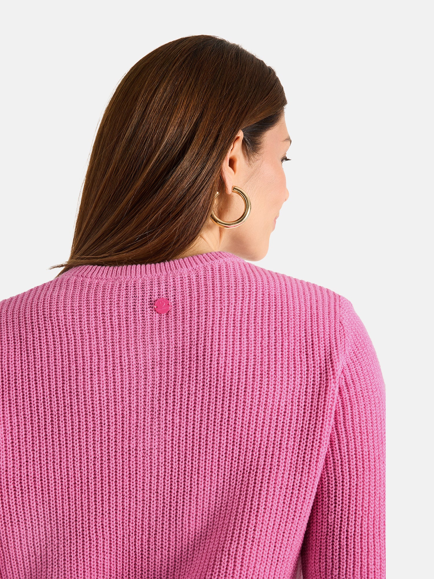 Lieblingsstück NinonL Strickjacke Leinen rose pink