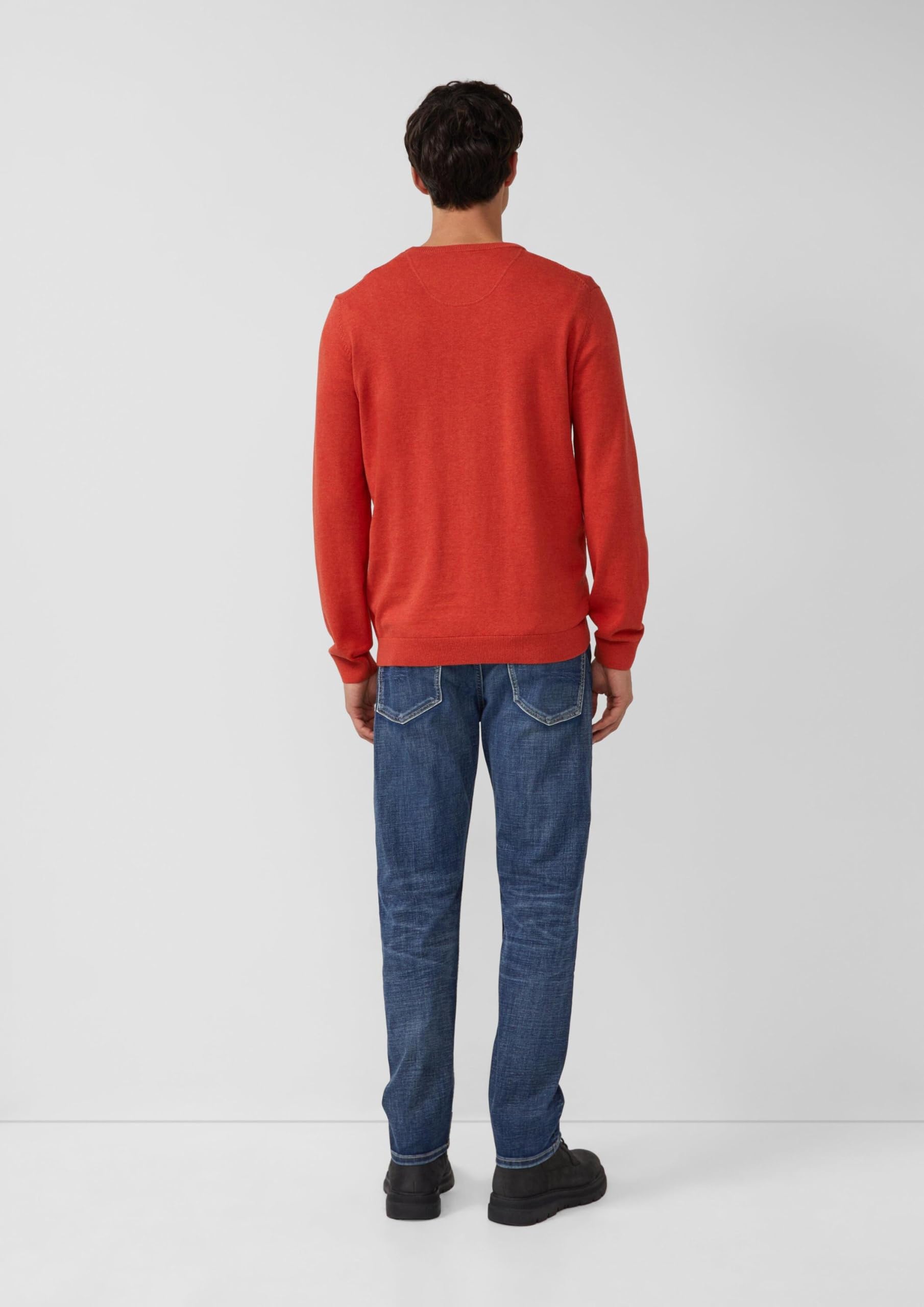 s.Oliver RED LABEL Baumwollpullover Logo-Stickerei Damen