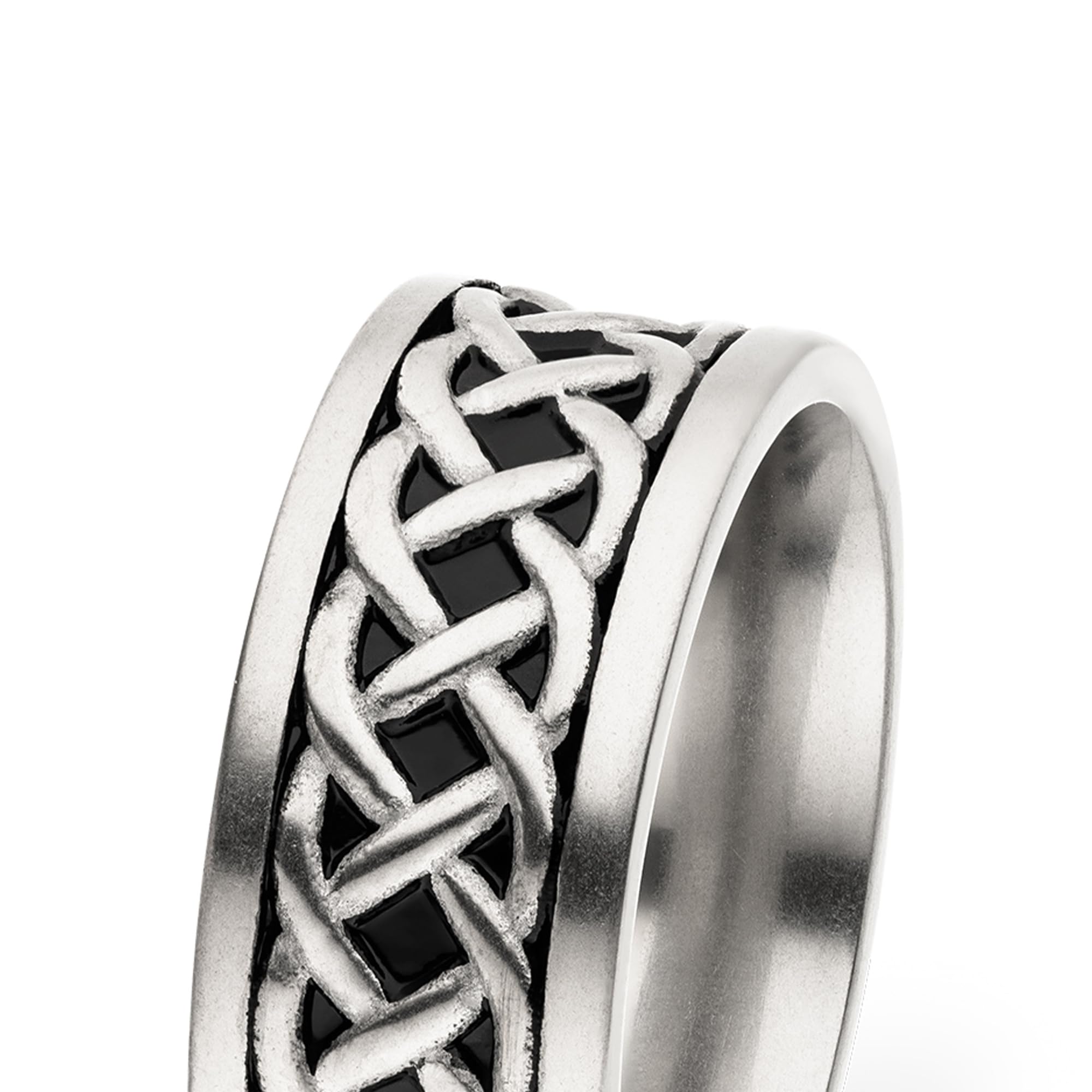 s.Oliver RED LABEL Ring Herren silber Gr.62 gebürstet