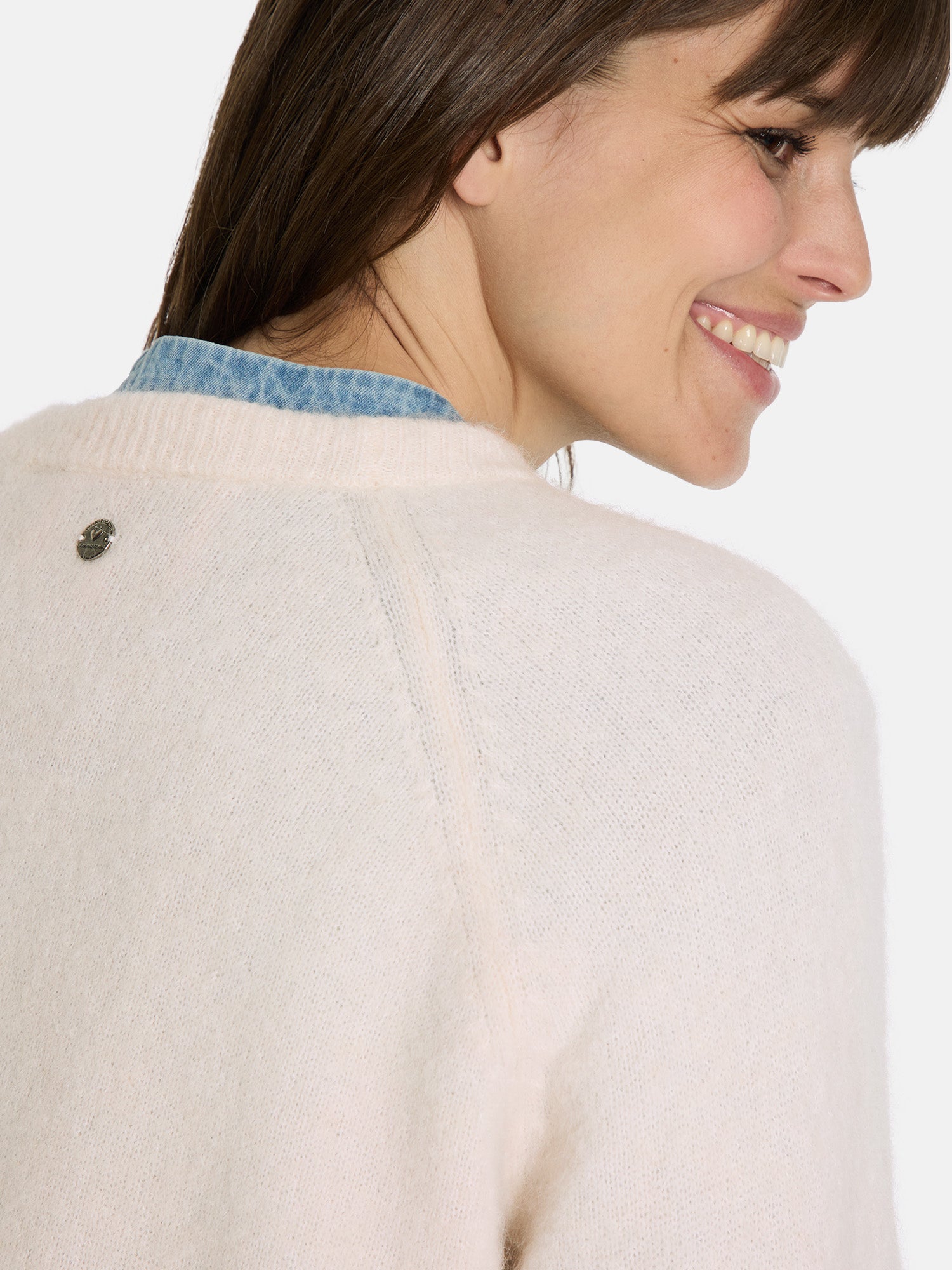 Lieblingsstück NirmalaL Pullover offwhite Alpaka