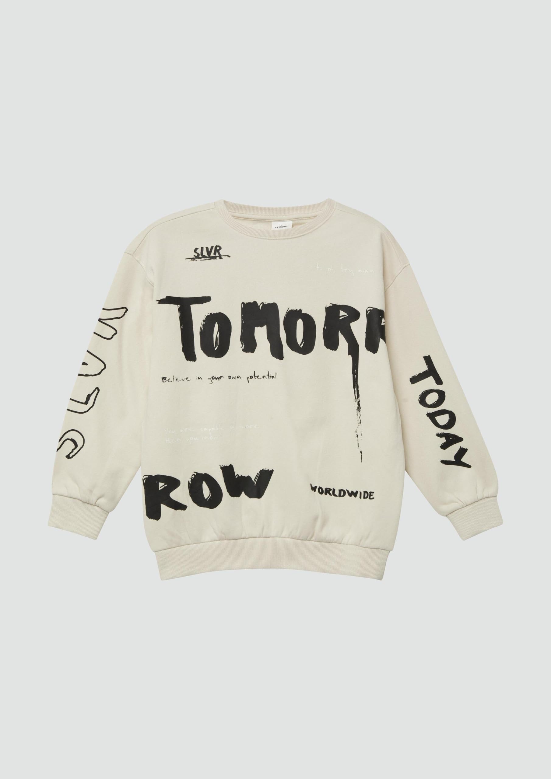 s.Oliver Junior Oversized Sweatshirt hellbeige 146-152