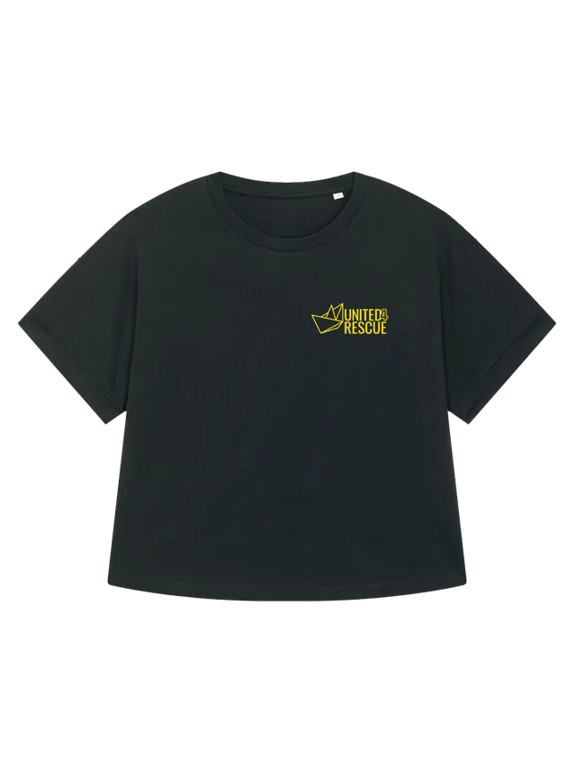 dna merch United4Rescue Roundback Oversized T-Shirt Logo klein