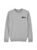 dna merch Fuck Charity Love Solidarity Sweatshirt schwarz