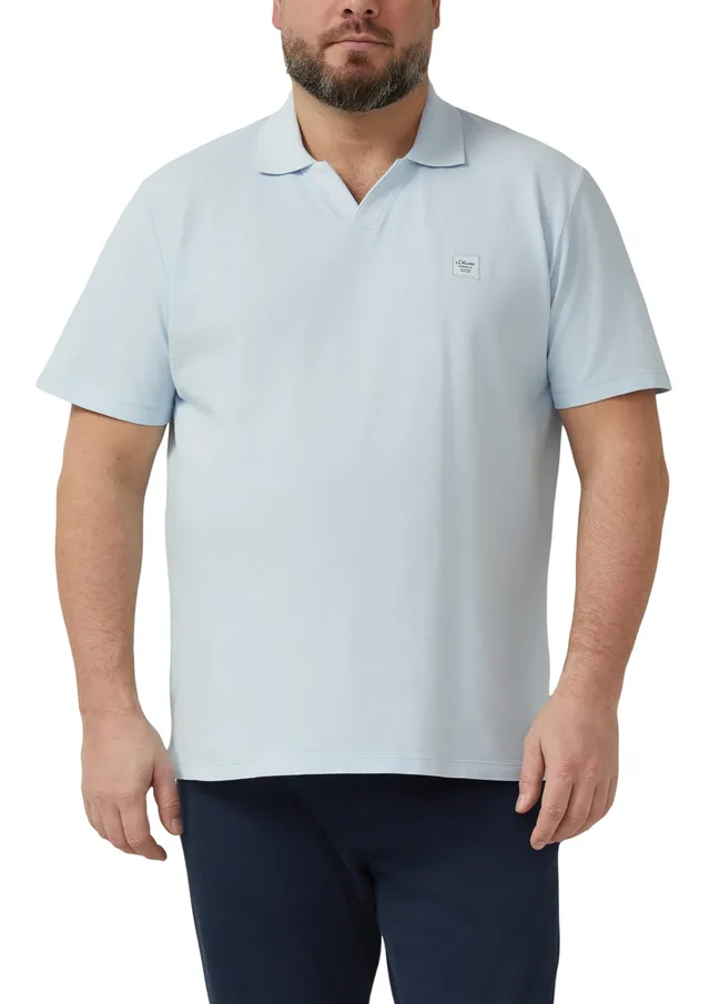 s.Oliver Junior Baumwoll-Piqué Poloshirt 5XL Garment Dye