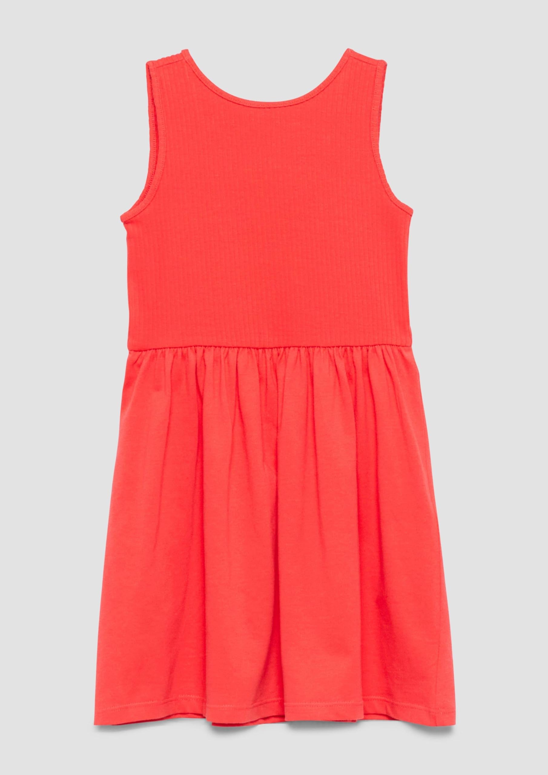 s.Oliver RED LABEL Materialmix-Kleid Kleid Rot 92 Schleifen-Detail