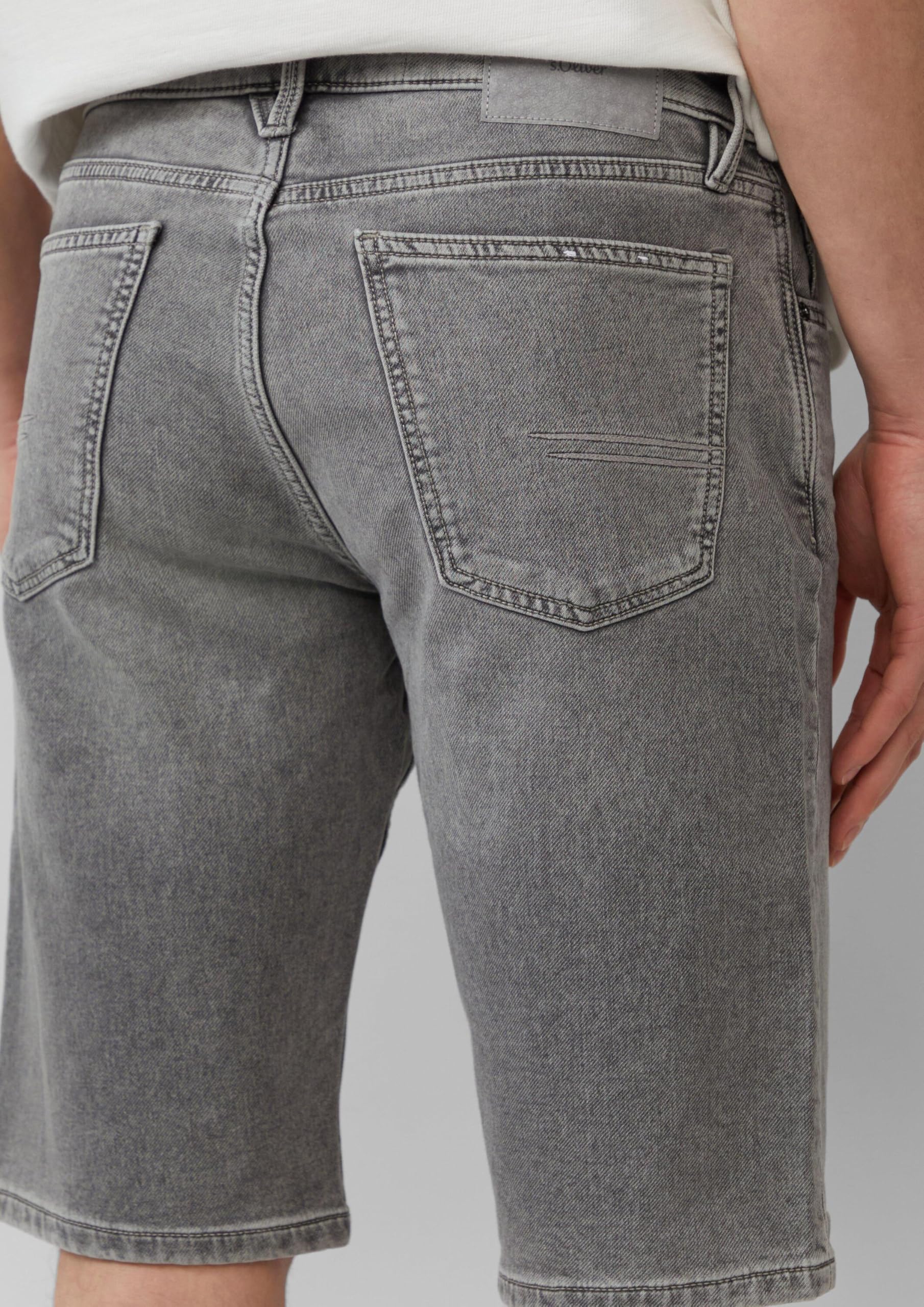 s.Oliver RED LABEL Jeans-Bermuda Mid Rise blau 33