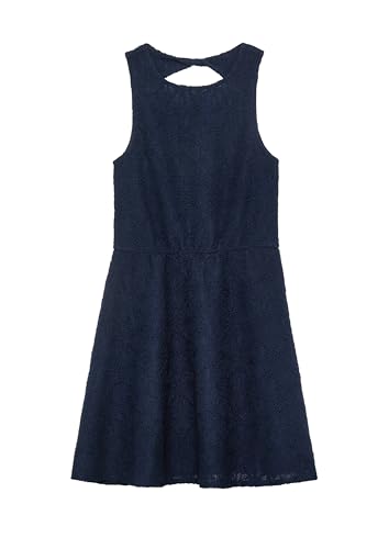 s.Oliver Red Label Cut-Out Kleid navy Strickmuster