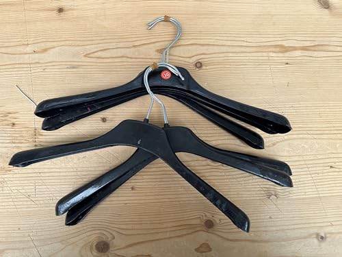 BEZLIT Kinder Kleiderbügel 32 cm schwarz 12 Stück Kunststoff
