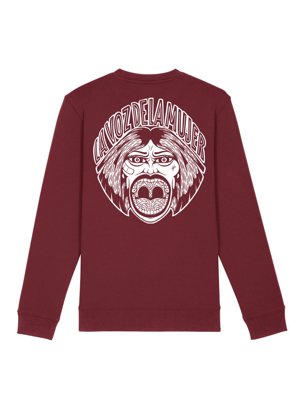 dna merch Die Stimme Der Frau Rundhalspullover La Voz de Mujer