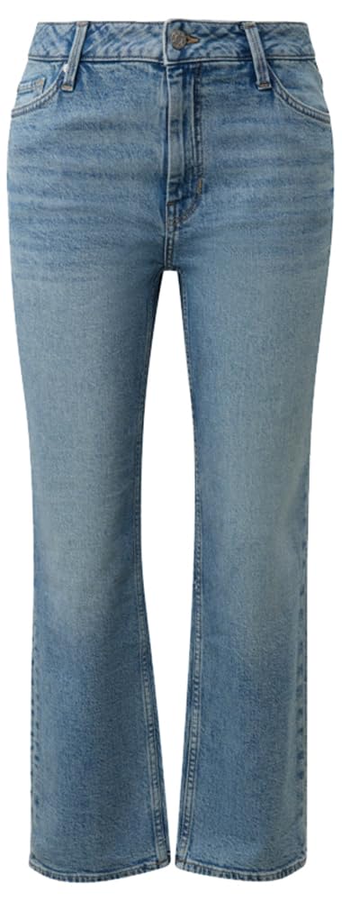 s.Oliver Karolin 2185633 Straight Leg Jeans Grey/Black