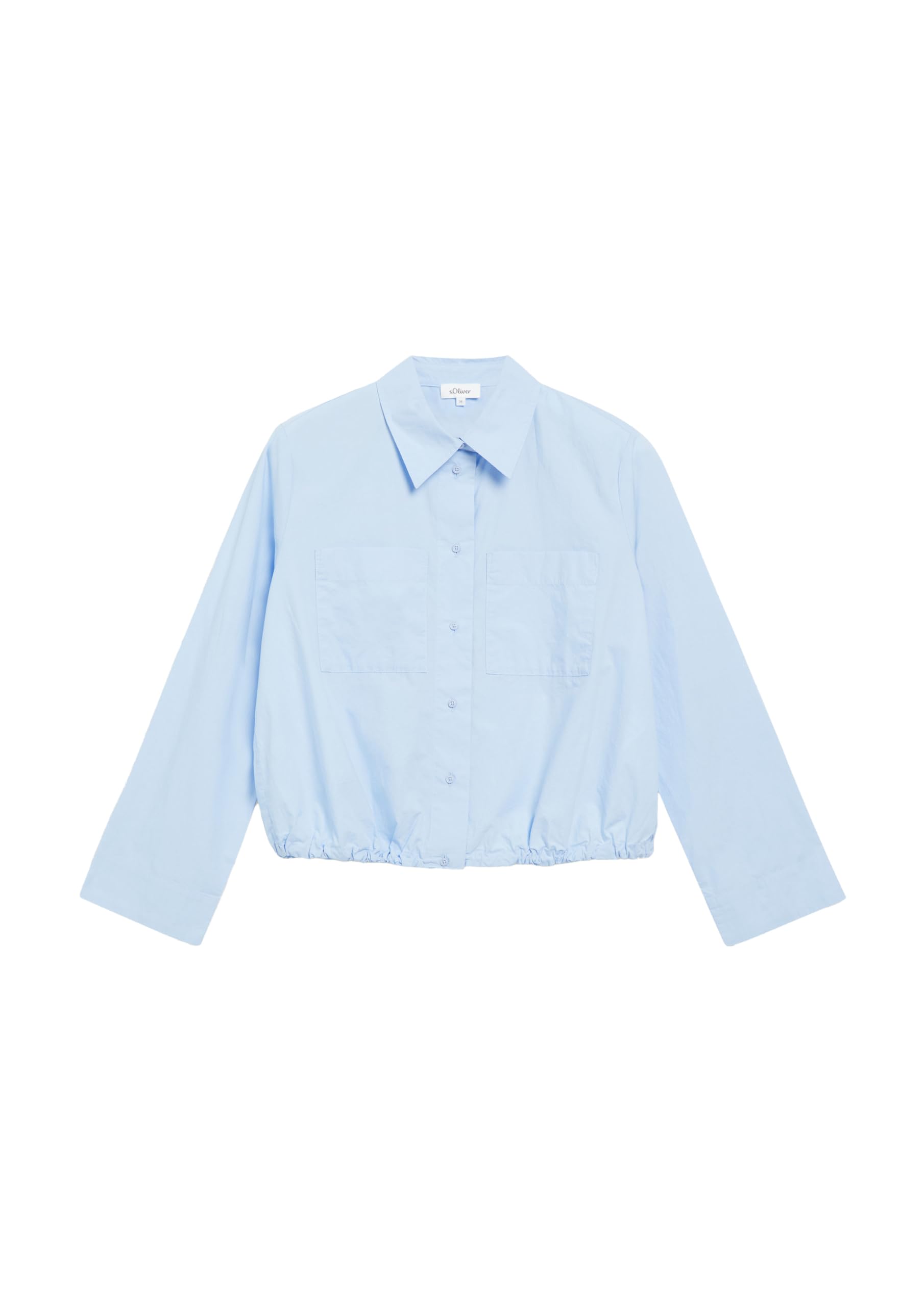 s.Oliver Bluse O-Shape verkürzt Blau 40