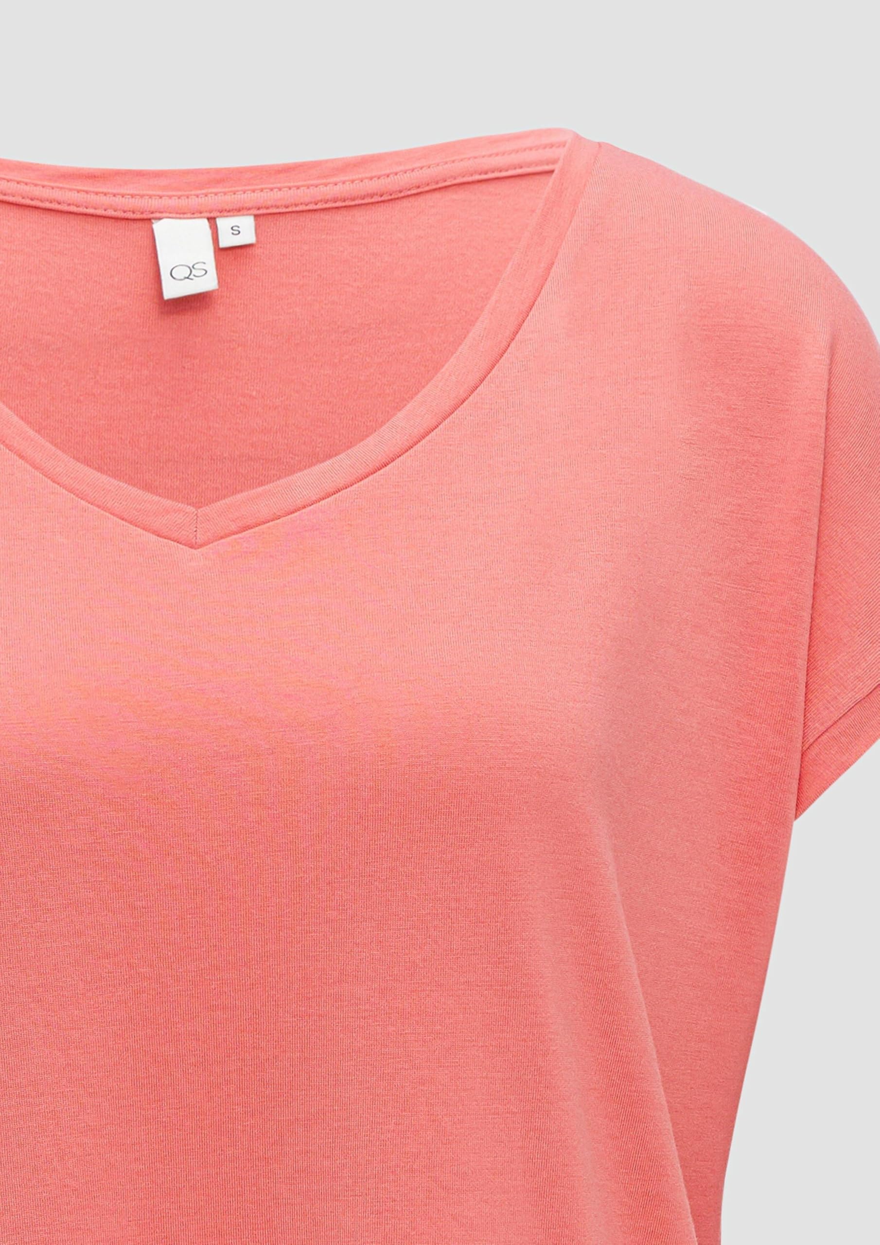 s.Oliver QS T-Shirt Modalmix Locker Leicht zu pflegen