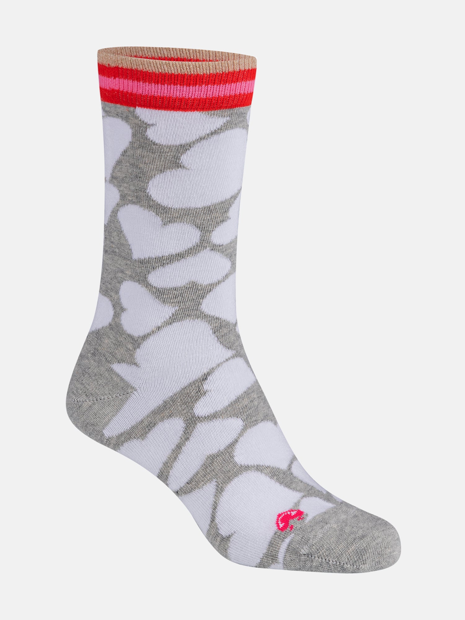 Lieblingsstück MarilyEP Socken 3 Paar beige Herz