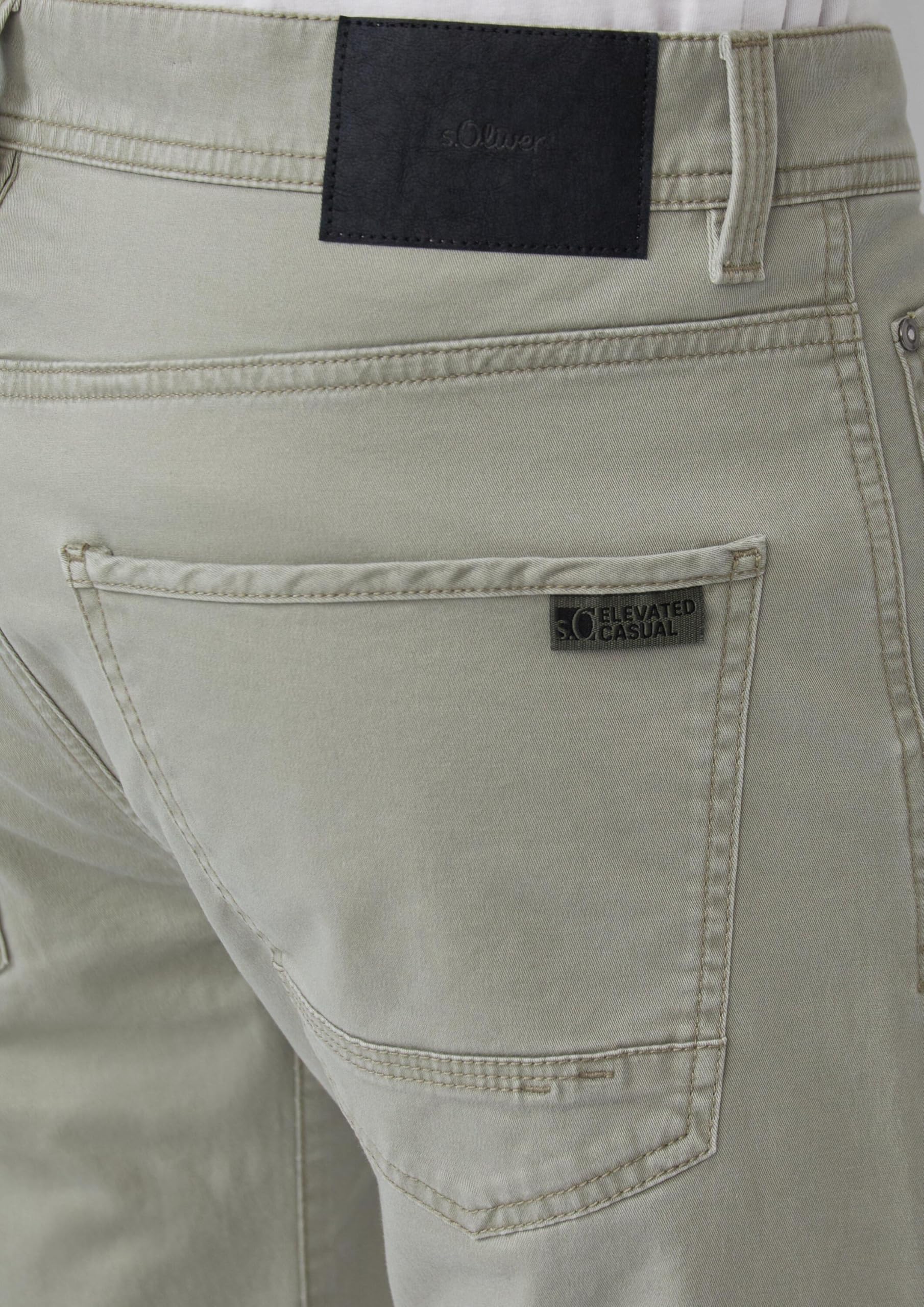 s.Oliver RED LABEL Chino Hose Herren 33W/34L Baumwollmix
