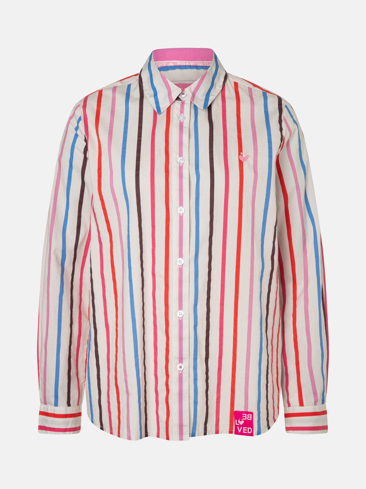 Lieblingsstück LisaL Bluse Baumwolle offwhite Streifen