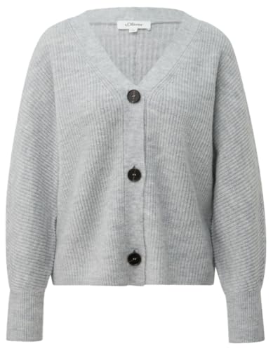 s.Oliver Red Label 2184241 Strickjacke Gr.34 grau