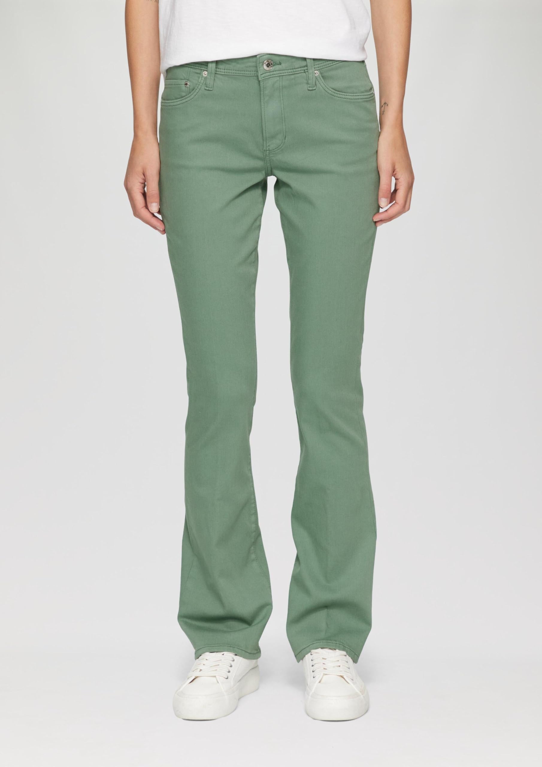 s.Oliver Beverly Ankle-Jeans Slim Fit Bootcut Mid Rise