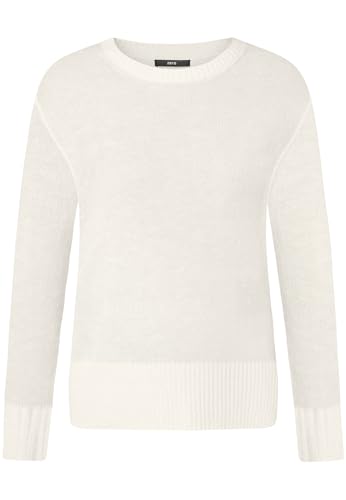 zero Alpakawolle Pullover 40 Eggnog weich