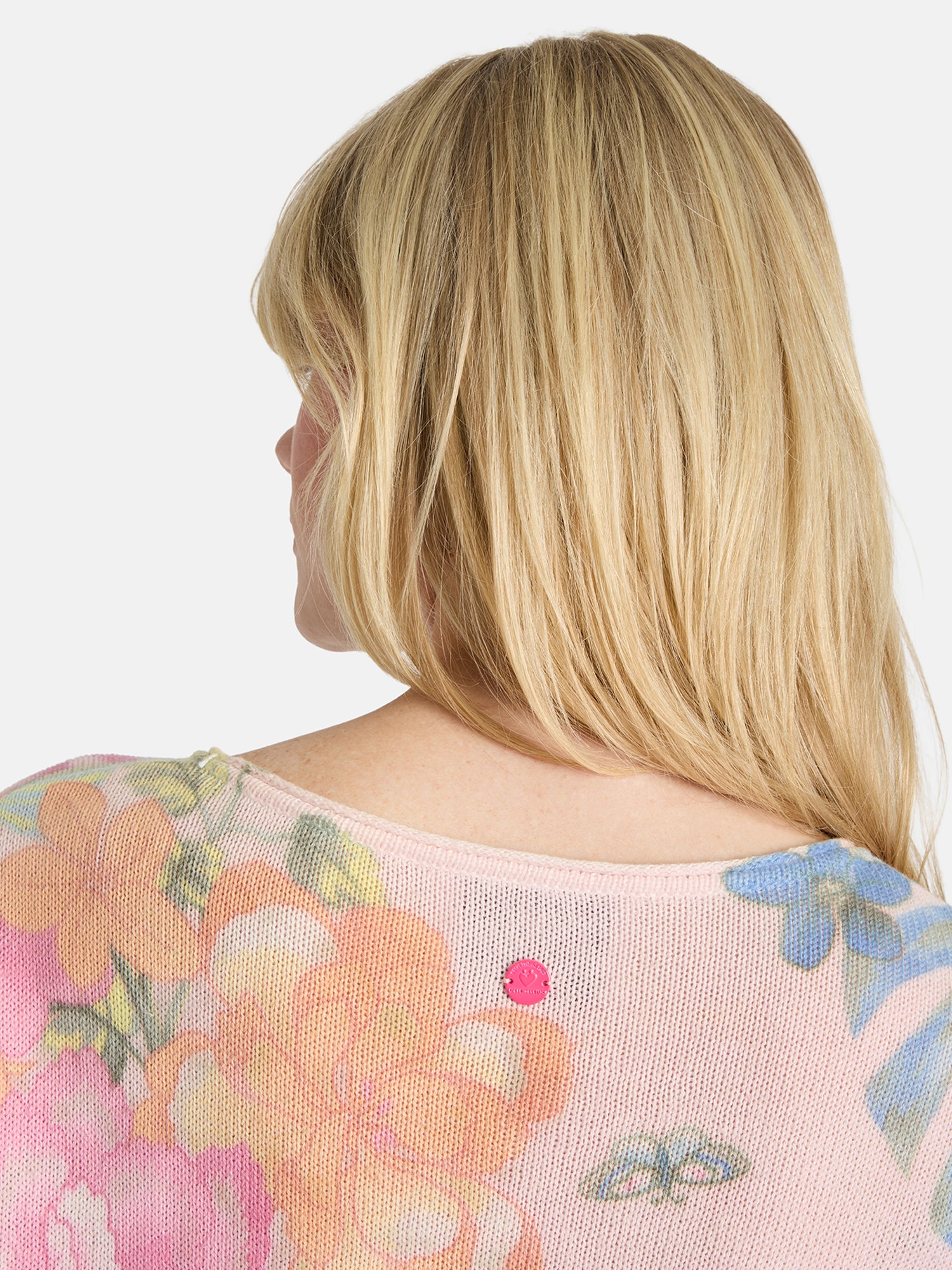 Lieblingsstück ArmedaL Pullover pastel pink floral