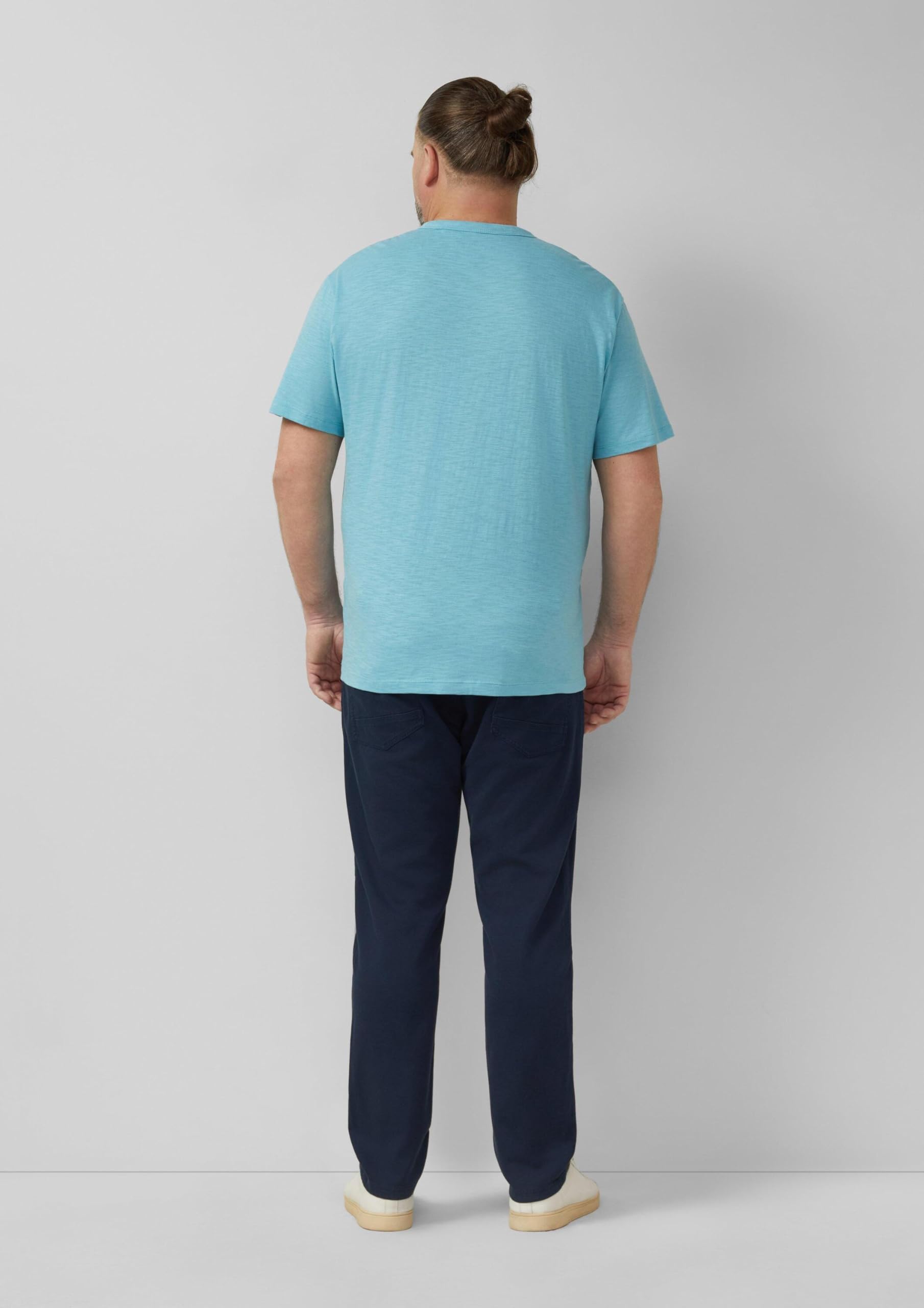 s.Oliver Herren T-Shirt Crew-Neck Big Size navy XXL
